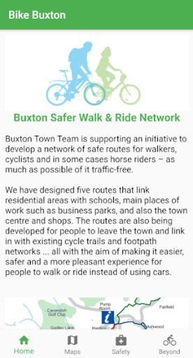 Android application Bike Buxton screenshort