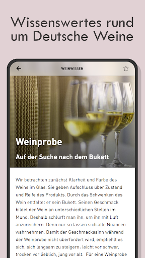 Android application Deutsche Weine screenshort