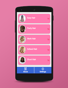 Hairstyles For Girls at Home 1.1 APK screenshots 10