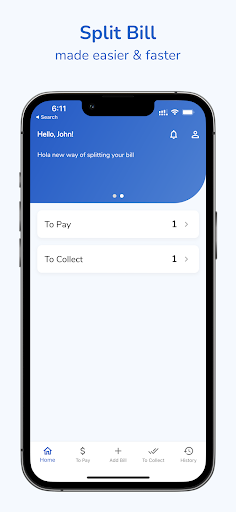 Android application Sbill screenshort