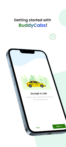 Android application BuddyCabs Driver screenshort