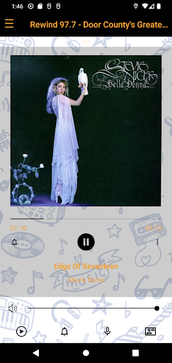 Android application Rewind 97.7 FM screenshort