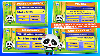 Game screenshot Panda 5th Grade Learning Games apk download