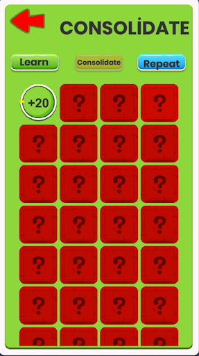 Learn 5000 Word Screen 3