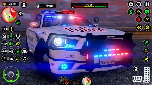 Police Car Game: Prado Parking Unknown