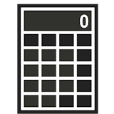 Calculator Widget 10 themes icon
