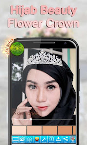 Captura 12 Hijab Beauty Flower Crown android