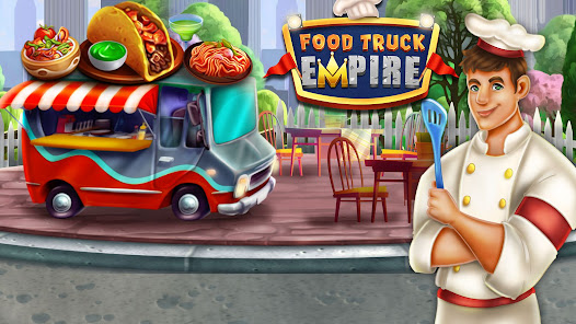 Food truck Empire Cooking Game screenshots 1