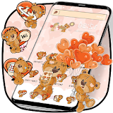 Cute Brown Bear Theme Kawaii Bear icons icon