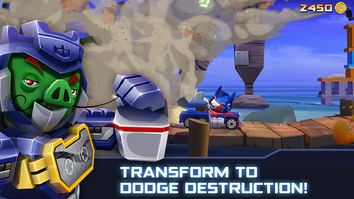 Download Angry Birds Transformers (MOD Coins/Gems)