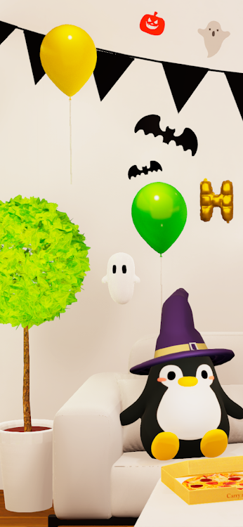 脱出ゲーム ペンギンくんとシロクマのハロウィンパーティー - 1 - (Android)