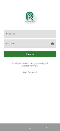 Raudhah Pulsa Screen 2