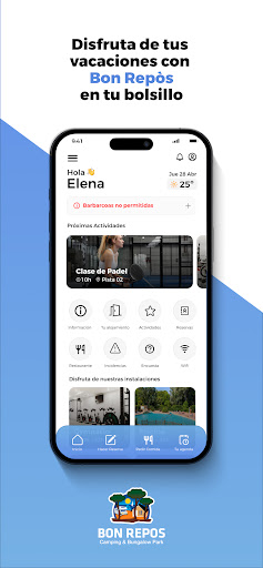 Android application Camping Bon Repòs screenshort