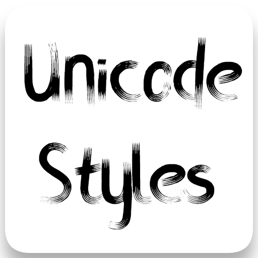 Unicode text Styles (fonts) logo