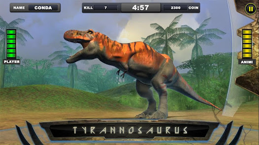 Screenshot 14 Angry Anaconda vs Dinosaur Sim android