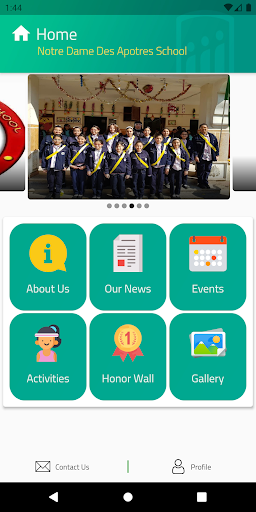 Android application نوتردام ديزابوتر screenshort