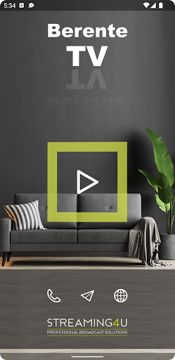 Android application Berente TV screenshort