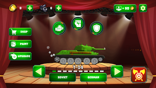 هجوم الدبابات 5 | الدبابات 2D