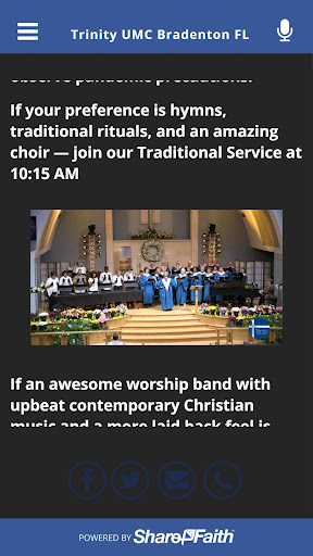 Trinity UMC Bradenton FL