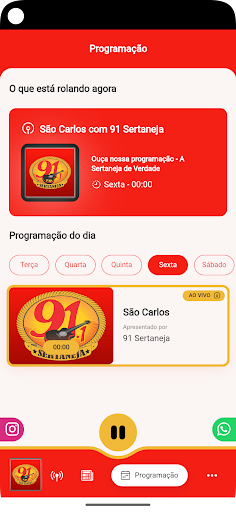 91 Sertaneja Screen 3