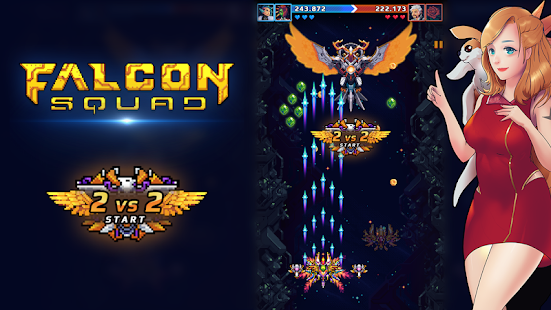 Скачать Falcon Squad: Galaxy Attack - Free shooting games Онлайн бесплатно на Андроид