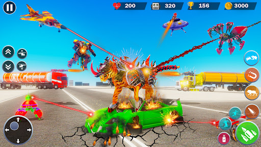 Android application Oil Tanker Robot Transform War screenshort
