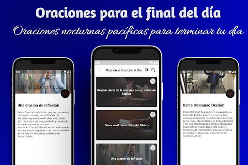 Android application Oración al finalizar el Día screenshort