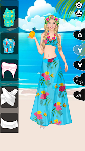 Floral Summer dress up game screenshots 2