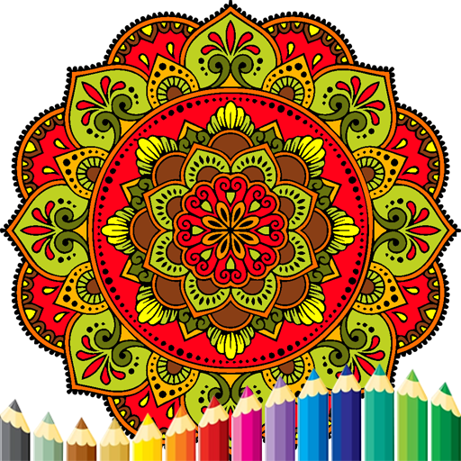 Mandala Coloring Book logo
