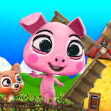 Adventure Pig Game: Battle Run icon