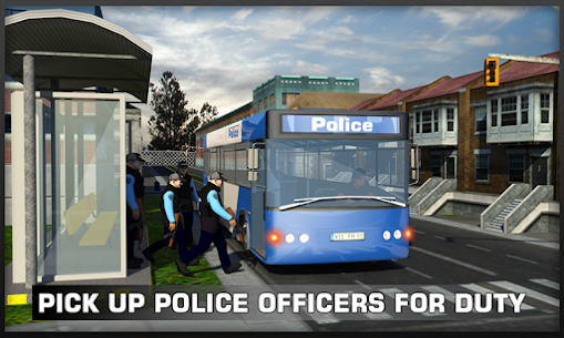 3D الباص النقل الشرطة-Cop Duty 2