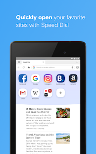 Скачать игру Opera browser with free VPN для Android бесплатно