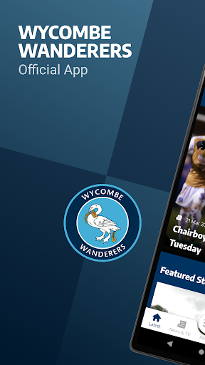 Android application Wycombe Wanderers FC screenshort