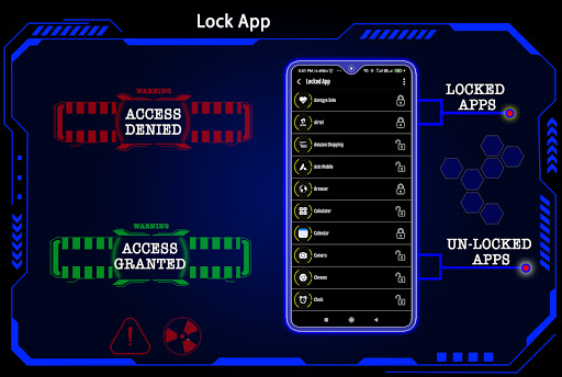 Screenshot of Cyber Hi-tech Launcher 2024