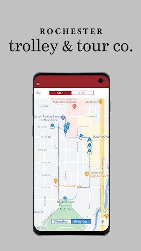 Android application Rochester Trolley Tours screenshort