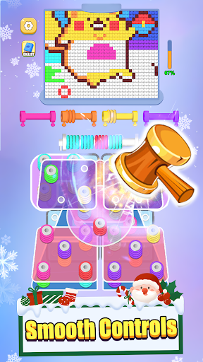 Yarn Sort Puzzle 3D ekran görüntüsü