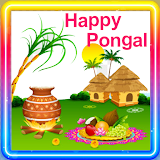 Pongal /Sankranthi Wishes and Photo Frame icon