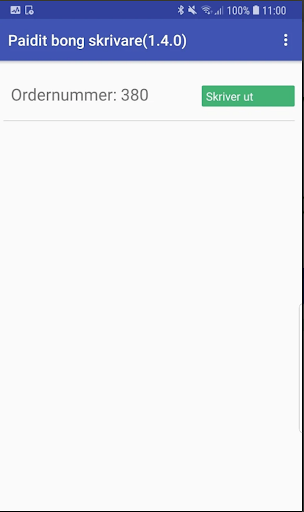 Android application Paidit Admin screenshort