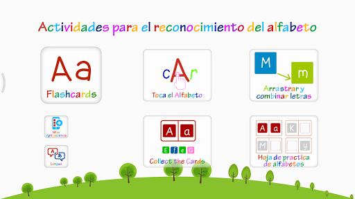 Vista previa de la aplicación