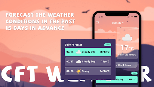 CFT Weather Screenshot 2 - AppWisp.com