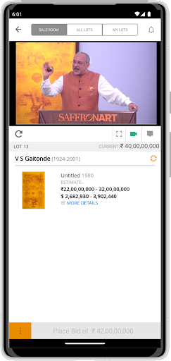Saffronart Screen 2