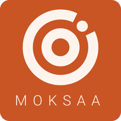 Moksaa:भक्ति,आयुर्वेदा,ज्योतिष logo