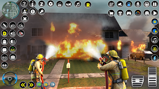 Firefighter :Fire Brigade Game 1