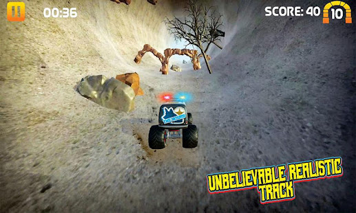 Monster Truck Hill Dash 4x4 Truck Racing Game banner