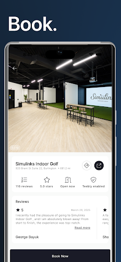 Teebly: Indoor Golf Booking Screenshot 3 - AppWisp.com