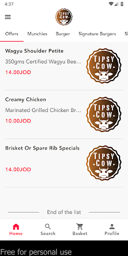 App preview
