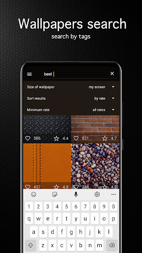 Screenshot of Texture Wallpapers 4K