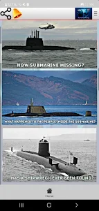 Submarine missing