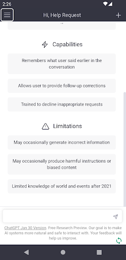 App preview