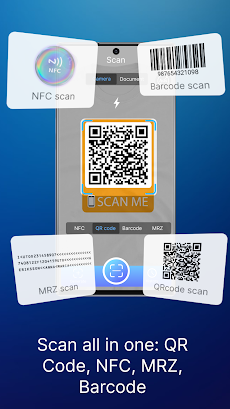 QR Reader & MRZ, NFC Readerのおすすめ画像1